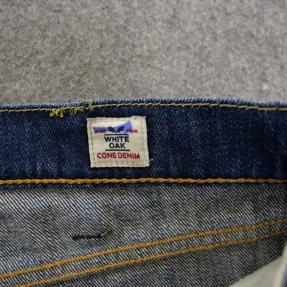 Levis 541 Jeans Mens 38 Blue Straight White Oak Cone Denim Mid Rise Zip Fly
